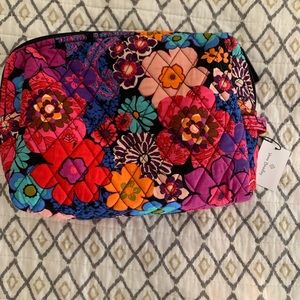 Large Vera Bradley cosmetic case